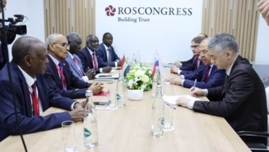 لقاء عقار بوزير الخارجية الروسي، زحل نيوز