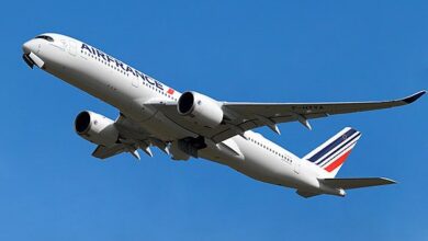 أحد ركاب الطائرة الفرنسية يروي قصةالجسم المشع قبالة البحر الأحمر 5 Air france airbus a350 f htya