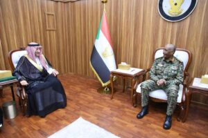 البرهان إلى دولة شقيقة