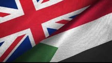 تظاهرة كبرى ببريطانيا ضد إبادة الشعب السوداني 