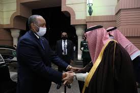 الفريق عبد الفتاح البرهان في السعودية 2 الفريق عبد الفتاح البرهان في السعودية