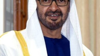 في أول ردة فعل للإمارات عقب فرض عقوبات على السودان 11 His Highness Sheikh Mohammed Bin Zayed Al Nahyan at Hyderabad House in New Delhi on February 11 2016