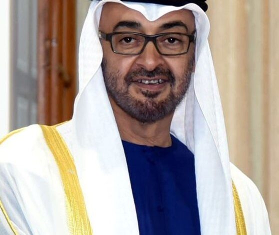 في أول ردة فعل للإمارات عقب فرض عقوبات على السودان 1 His Highness Sheikh Mohammed Bin Zayed Al Nahyan at Hyderabad House in New Delhi on February 11 2016