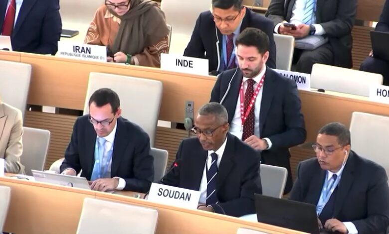 مندوب السودان بجنيف يرد بقوة على مزاعم مفوض حقوق الإنسان 1 68519e1b70aeb