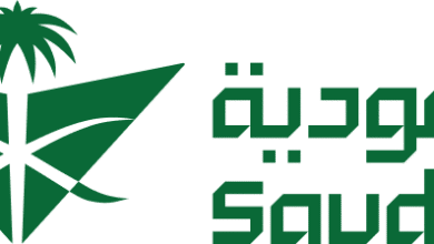 السعودية تعلن عن إعادة طرح تأشيرة.. 9 footer brand dark saudia