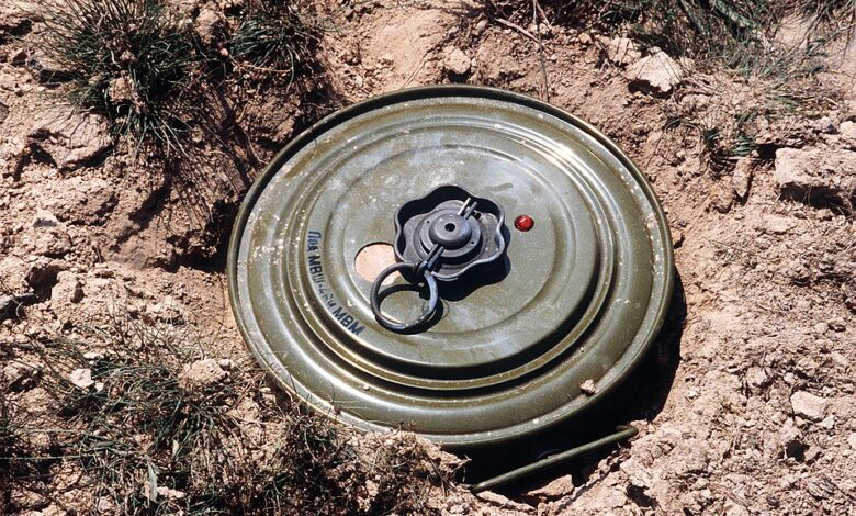 مكافحة الألغام تتخذ خطوات مهمة بإتجاه عودة المواطنين الآمنة بالخرطوم 1 960px TM 46 AP mine