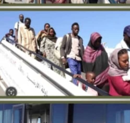 أول رحلة الى بورتسودان تصل من السلطنة 1 IMG 20250723 WA0413