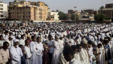 مسيرات هادرة بالخرطوم وصلاة الغائب على شهداء الفاشر 9 IMG 20251031 WA0263