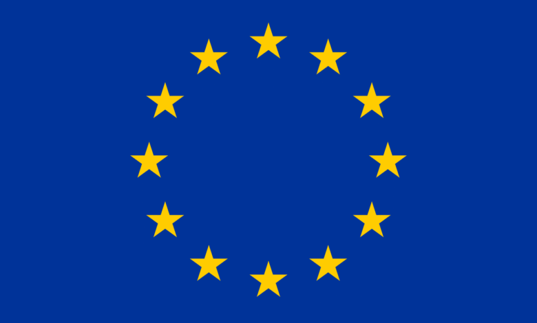 الإتحاد الأوروبي يطلق رصاصة مطاطية على ذيل التنين! 1 Flag of Europe.svg