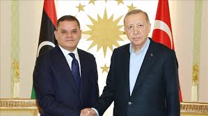 أردوغان يجرى اتصالاً هاتفياً بالدبيبة.. ماذا هناك!!