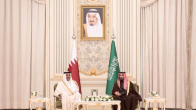 قمة ناجحة بين أمير قطر وولي العهد السعودي 6 G7pnEZ0WMAAeJl4