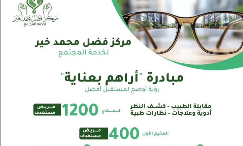 (رؤية أوضح لمستقبل أفضل).. محمد فضل يطلق مبادرة إنسانية 1 IMG 20260417 WA0070
