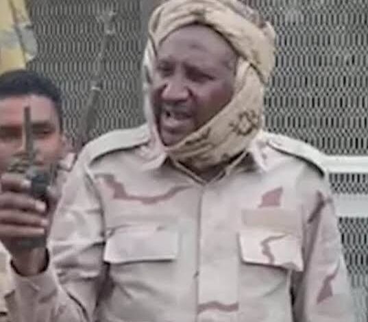 عثمان عمليات في الحبس والتعذيب بأمر من عبد الرحيم دقلو 1 طبيب يوصي حميدتي بإيجاد بديل لعبد الرحيم..ما القصة!
