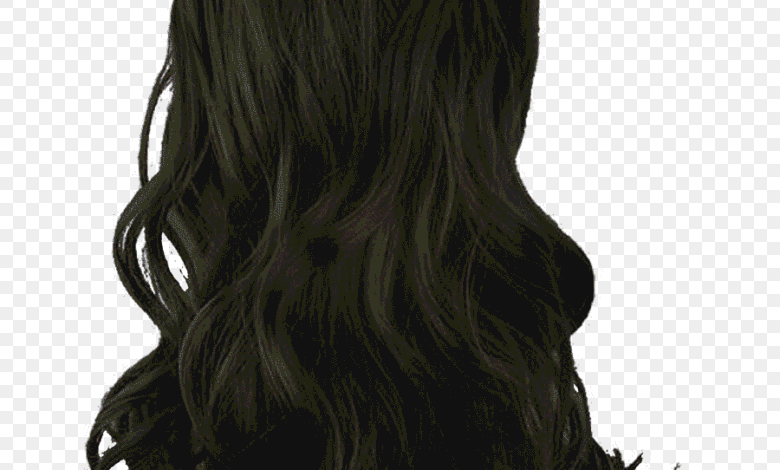 معلومة جديدة.. عشبة تجعل شيب الشعر أسود لامع 1 png clipart hair 10 black hair