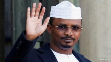 كاكا يواجه ضغوطاً أوروبية للابتعاد عن الإمارات 12 mqm5clc8 general mahamat idriss deby 625x300 16 May 24